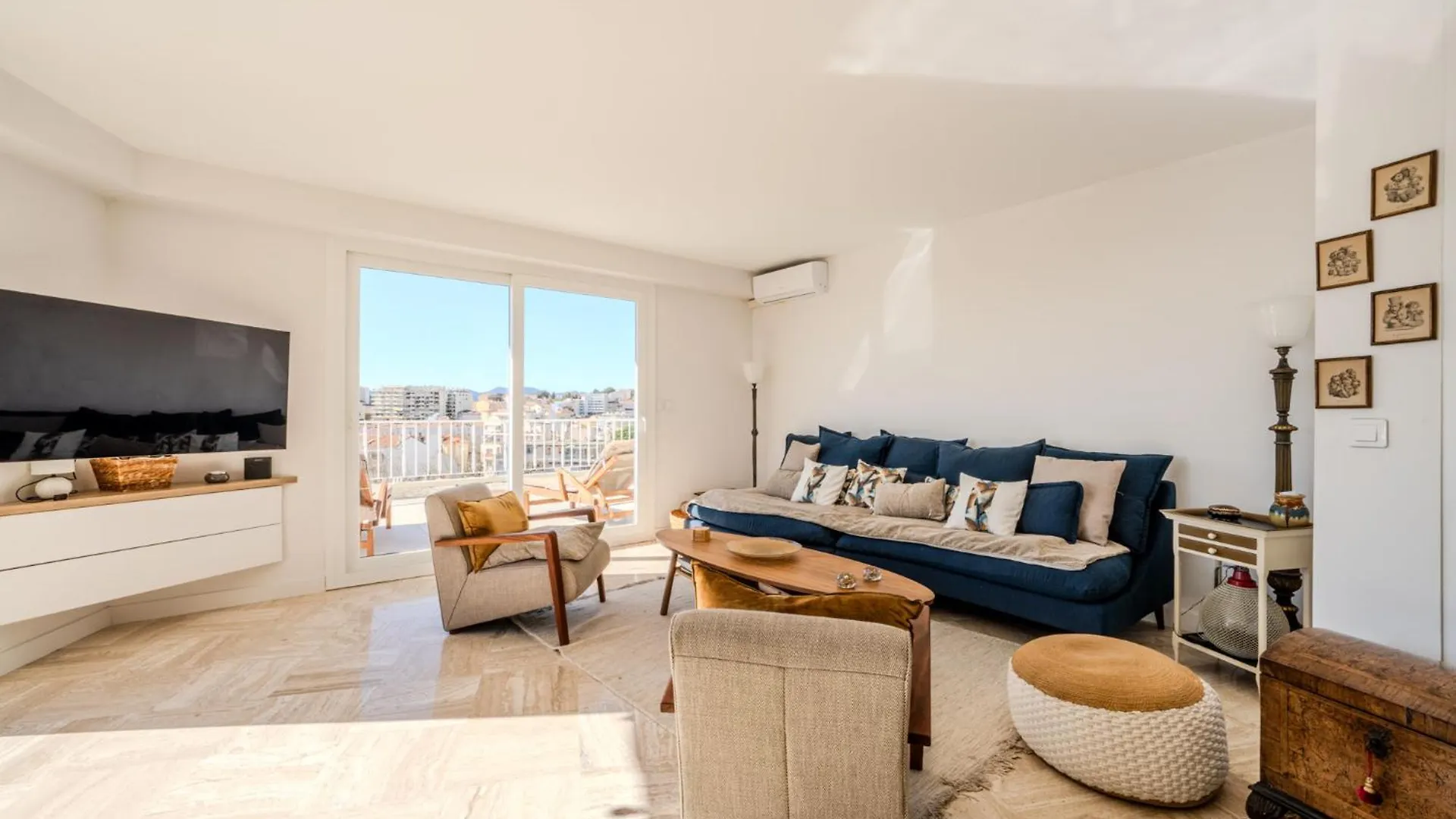 Appartement Avec Terrasse Et Vue Mer 戛纳 0*,