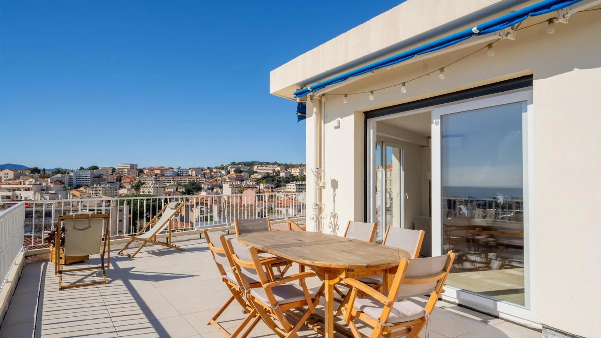公寓 Appartement Avec Terrasse Et Vue Mer 戛纳 法国